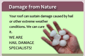 Roof Damage from Hail